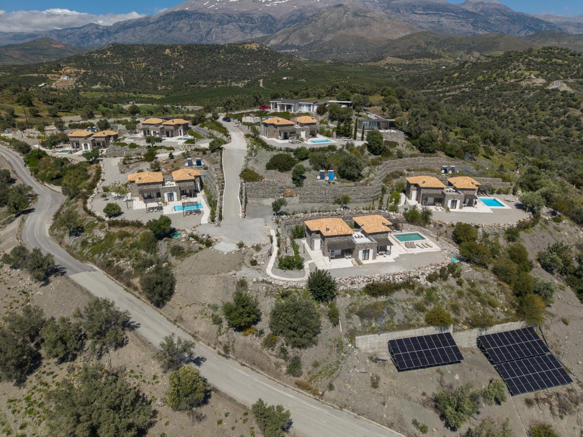 Palazzo Greco Villas アギア・ガリニ エクステリア 写真